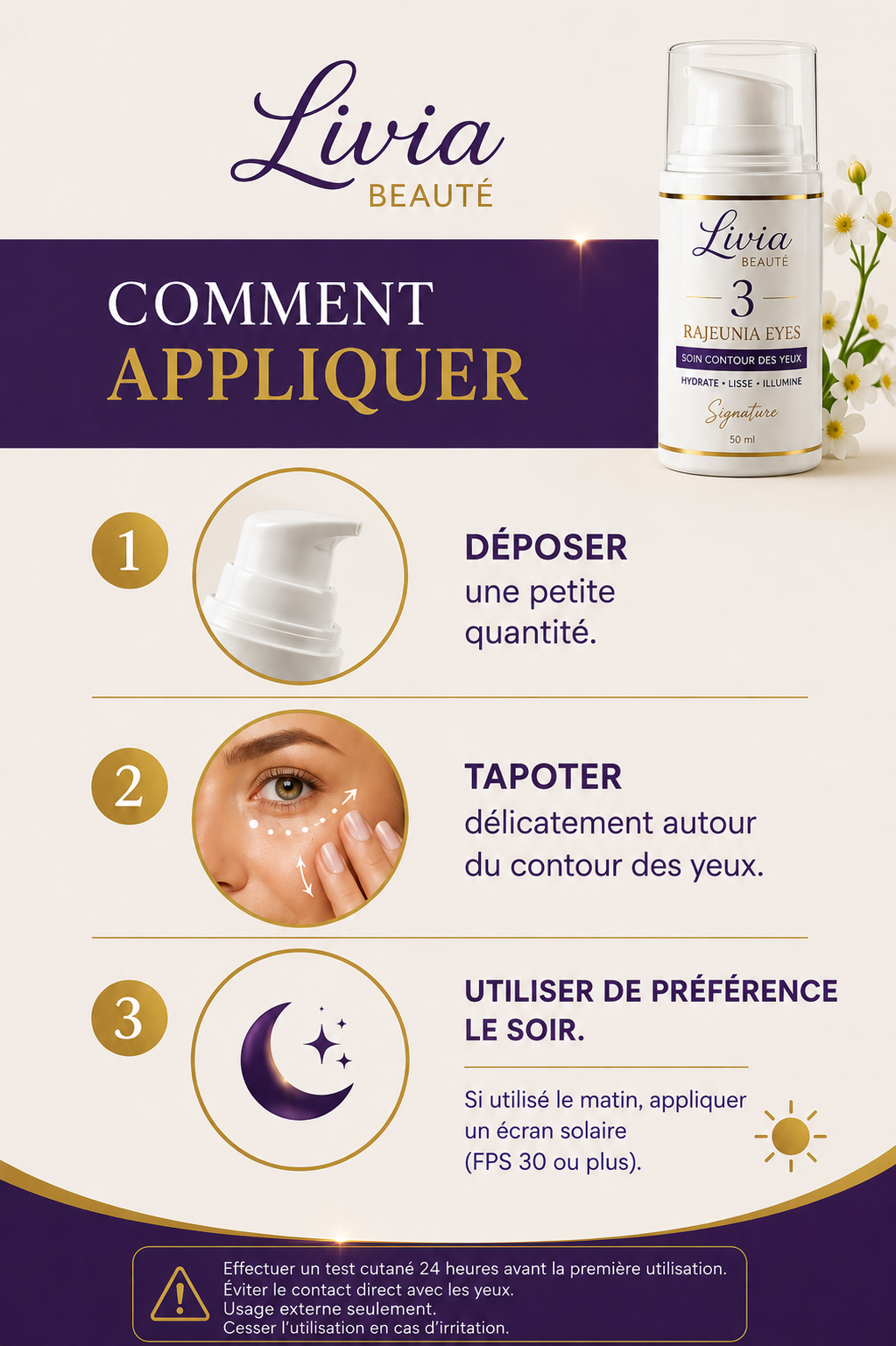 Rajeunia Eyes – Contour des yeux