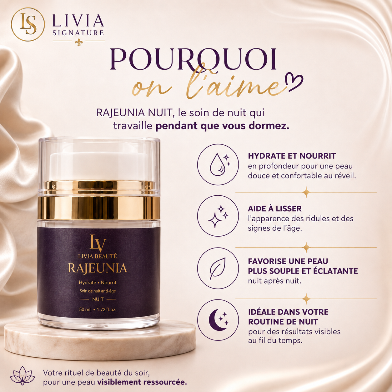 Crème Rajeunia nuit