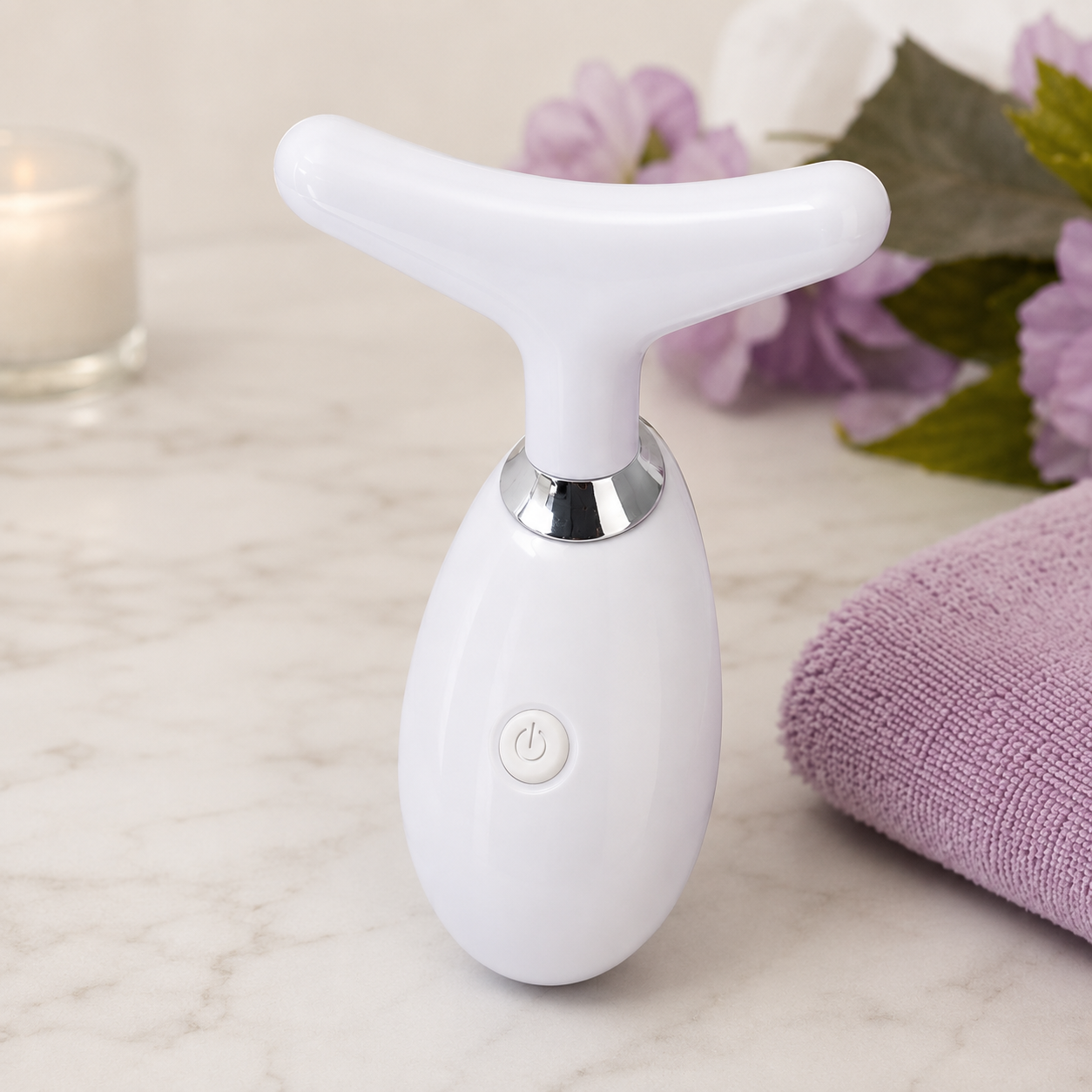 Masseur facial LED