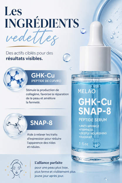 Sérum GHK-Cu + SNAP-8