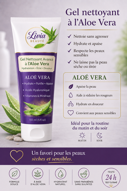 Nettoyant à l'aloe vera